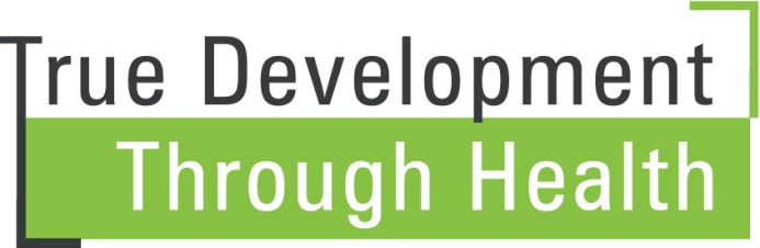 Non c’è sviluppo senza salute (TDTH) – True Development Through Health. Campagna di sensibilizzazione e advocacy