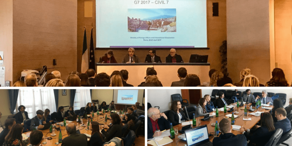 La società civile internazionale incontra il Governo italiano e chiede impegni concreti al G7