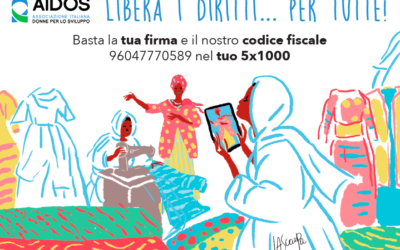 Libera i diritti – la nuova campagna Aidos per il 5×1000