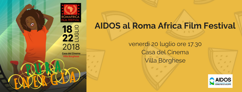 Aidos al RomAfrica Film Fest – Venerdì 20 luglio ore 17.30