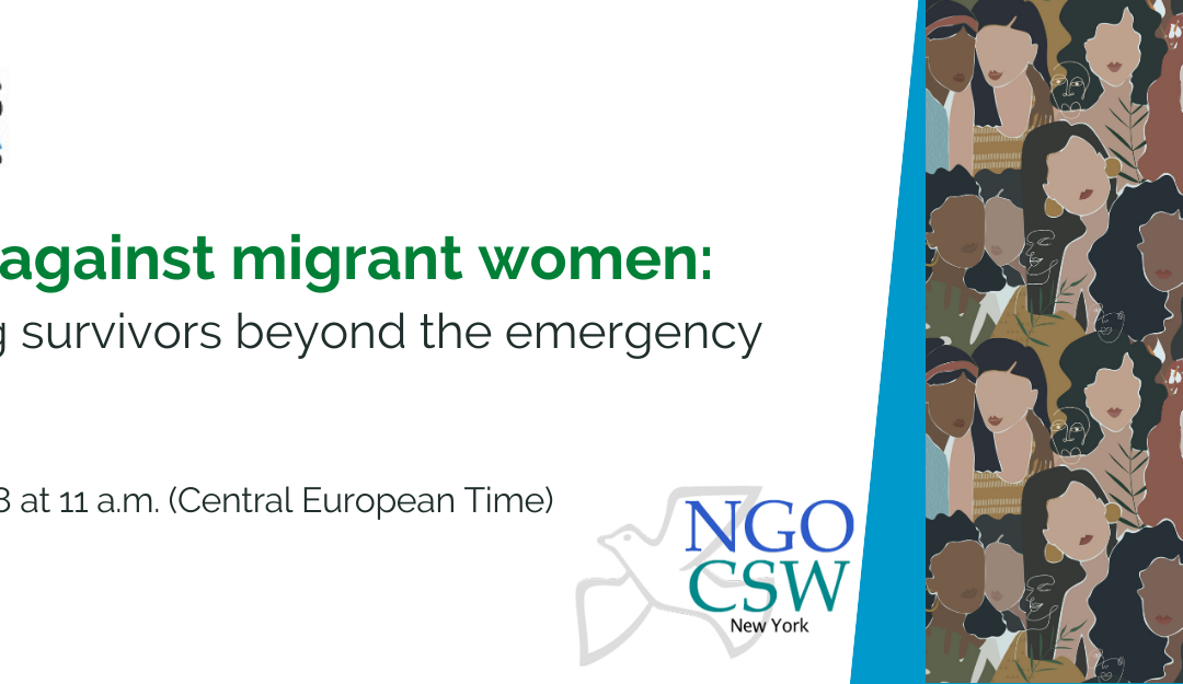 Evento Aidos su donne e migrazione al Forum virtuale delle ONG per la CSW 65