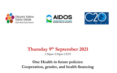 One Health in future policies: Cooperation, gender, and health financing