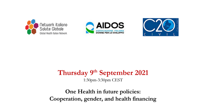 One Health in future policies: Cooperation, gender, and health financing