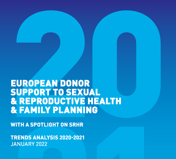 Il sostegno dei donatori europei alla salute sessuale e riproduttiva: analisi tendenze 2020-21