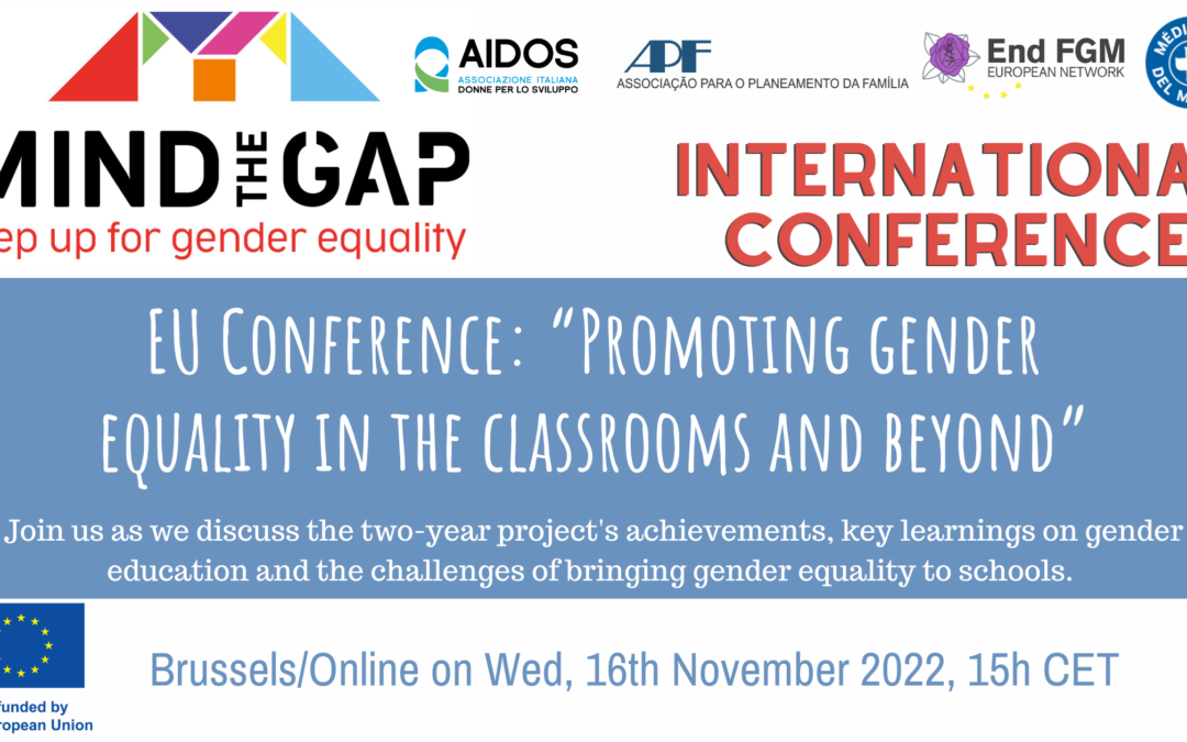 Conferenza internazionale “Promuovere l’uguaglianza di genere nelle aule scolastiche e oltre”