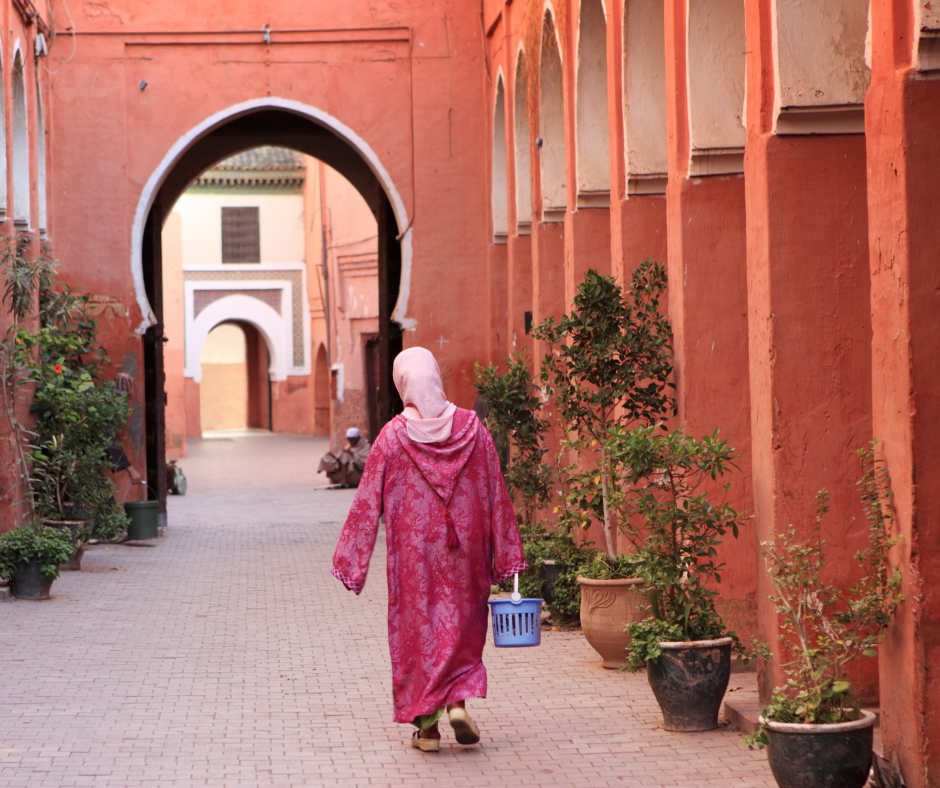 foto donna velata Marocco